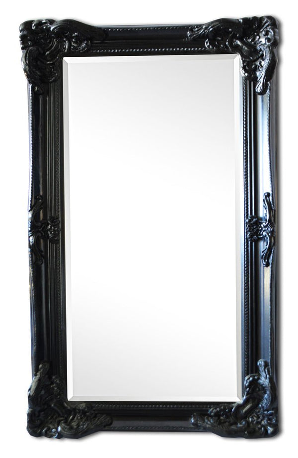 steve art gallery 44x32 ins or 108x78 cm beveled mirror in solid wood