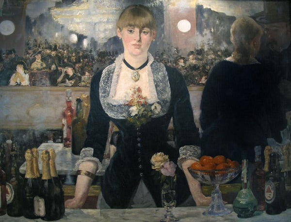 steve art gallery A Bar at the Folies-Bergere Edouard Manet 50x40cm
