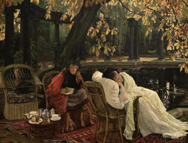 steve art gallery A Convalescent James Tissot 50x40cm
