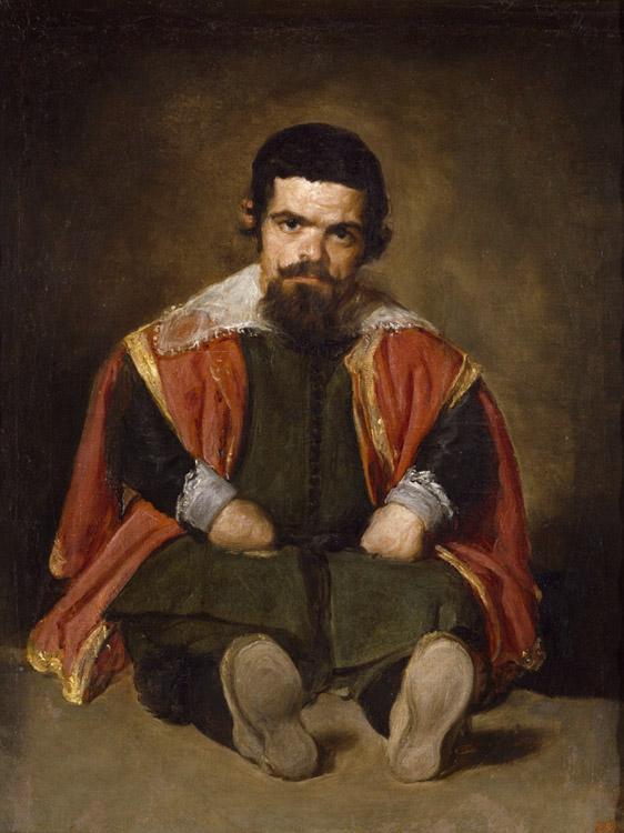 steve art gallery A Dwarf Sitting on the Floor Diego Velazquez 50x40cm