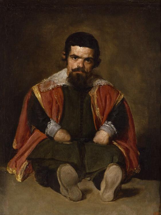 steve art gallery A Dwarf Sitting on the Floor Diego Velazquez 50x40cm