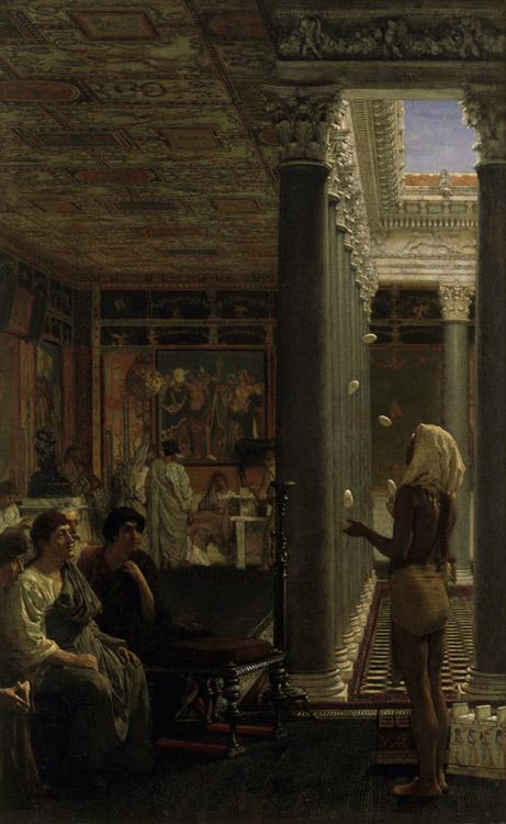 steve art gallery A Juggler Alma-Tadema Sir Lawrence 78.7x49.5cm