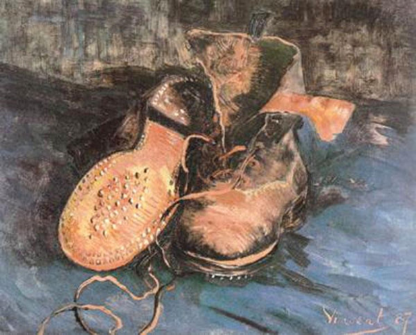 steve art gallery A Pair of Shoes Vincent Van Gogh 34x41.5cm
