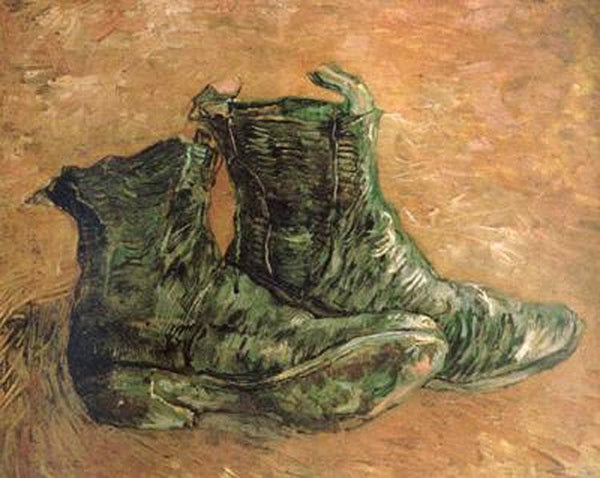 steve art gallery A Pair of Shoes Vincent Van Gogh 34x41cm