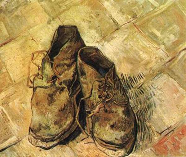 steve art gallery A Pair of Shoes Vincent Van Gogh 44x53cm