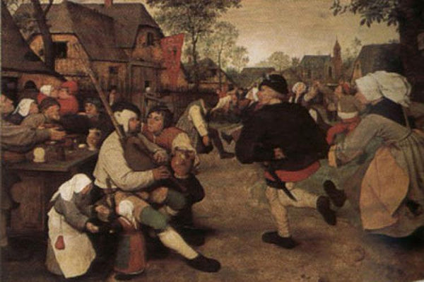 steve art gallery A Peasant Kermis Pieter Bruegel 60x40cm