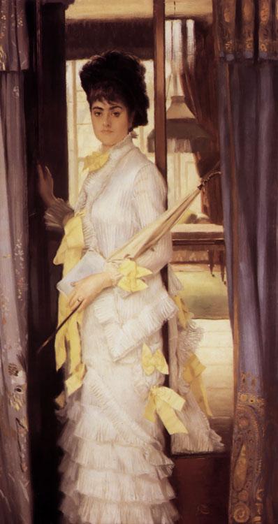 steve art gallery A Portrait (Miss Lloyd) James Tissot 80x40cm