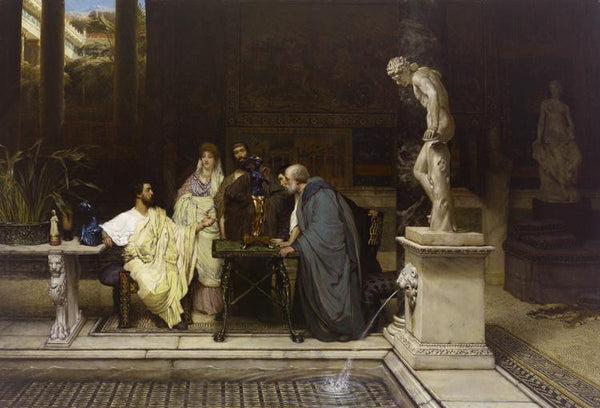 steve art gallery A Roman Art Lover Alma-Tadema Sir Lawrence 53.3x80cm