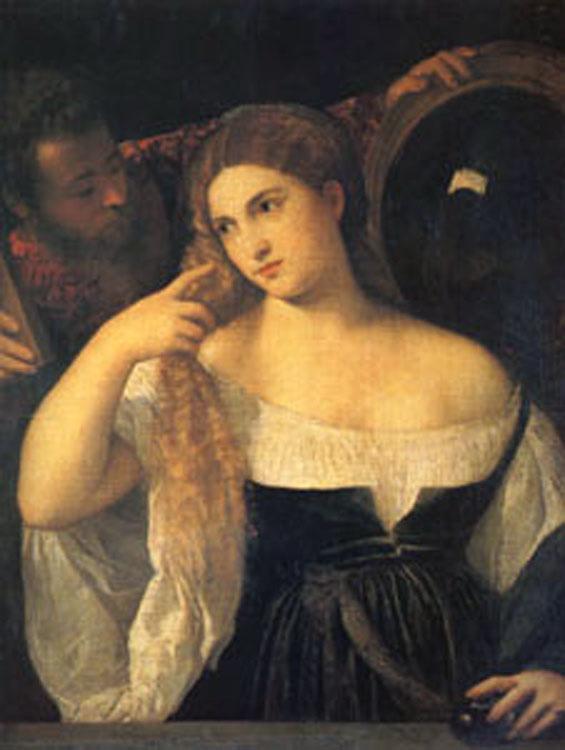 steve art gallery A Woman at Her Toilet Titian 40x50 cm