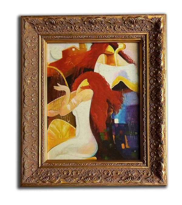 Steve Art Gallery Abstract 34x39 Cm Eller 14x16 Ins