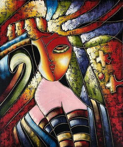 steve art gallery Abstract 50x60 cm oil painting on canvas