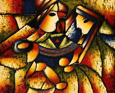 steve art gallery Abstract 50x60 cm oil painting on canvas