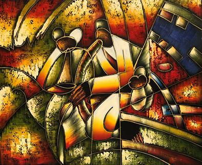 steve art gallery Abstract 50x60 cm oil painting on canvas