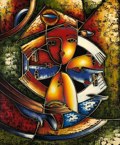 steve art gallery Abstract 50x60 cm oil painting on canvas