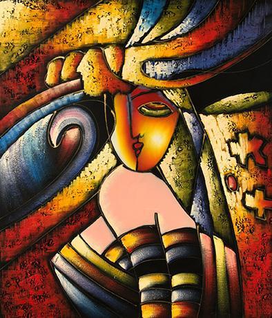 steve art gallery Abstract 50x60 cm oil painting on canvas