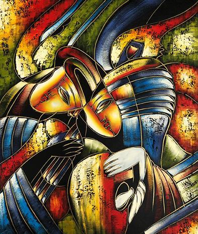 steve art gallery Abstract 50x60 cm oil painting on canvas