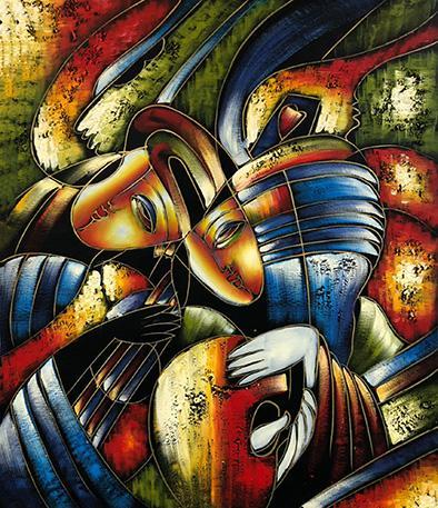 steve art gallery Abstract 50x60 cm oil painting on canvas