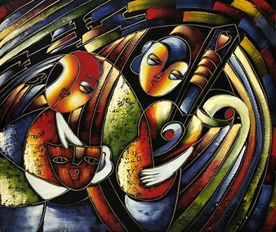 steve art gallery Abstract 50x60 cm oil painting on canvas