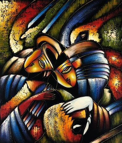 steve art gallery Abstract 50x60 cm oil painting on canvas