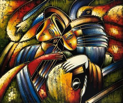 steve art gallery Abstract 50x60 cm oil painting on canvas