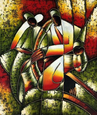 steve art gallery Abstract 50x60 cm oil painting on canvas
