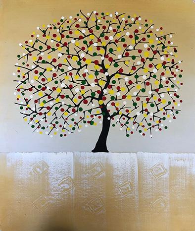 steve art gallery Abstract 50x60 cm oil painting on canvas