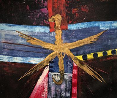 steve art gallery Abstract 50x60 cm oil painting on canvas