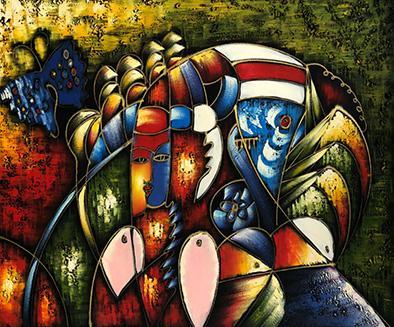 steve art gallery Abstract 50x60 cm oil painting on canvas