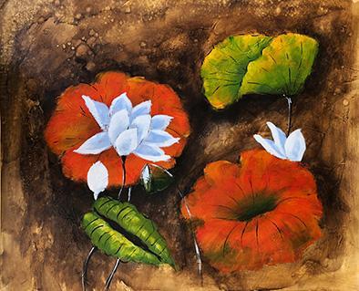 steve art gallery Abstract 50x60 cm oil painting on canvas