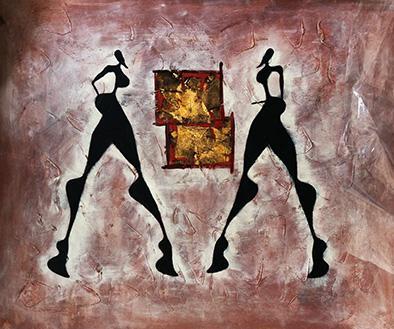 steve art gallery Abstract 50x60 cm oil painting on canvas