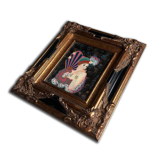 Steve Art Gallery Abstract An Elegant Woman 40x45 Cm Eller 16x18 Ins