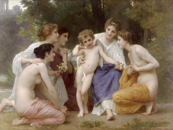 steve art gallery Admiration Adolphe William Bouguereau 50x40cm