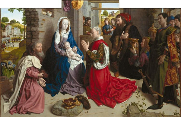 steve art gallery Adoration of the Magi Hugo van der Goes 60x40cm