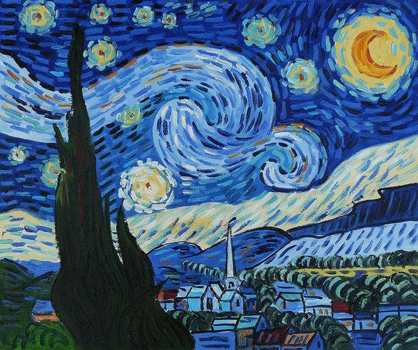 steve art gallery After Vincent van Gogh Starry Night 50x60 cm oil painting