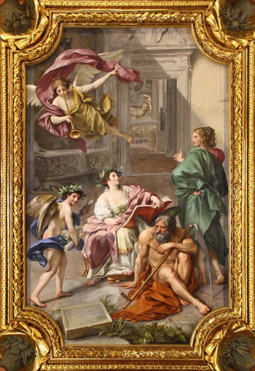 steve art gallery Allegory of History MENGS Anton Raphael 60x40cm