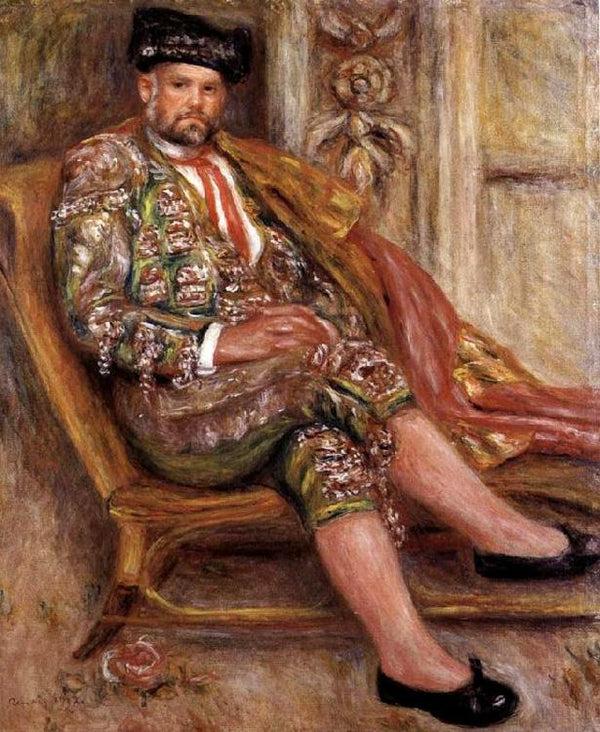 steve art gallery Ambrois Vollard Dressed as a Toreador Pierre Renoir 50x40cm