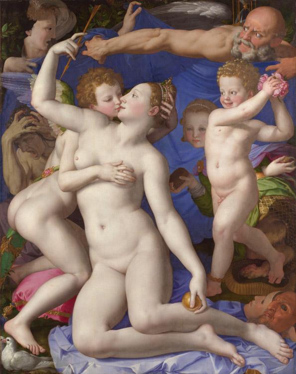 steve art gallery An Allegory Agnolo Bronzino 50x40cm