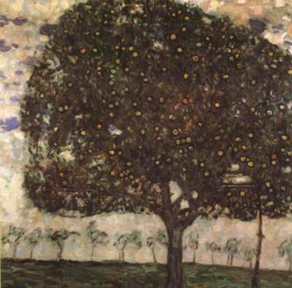 steve art gallery Apple Tree II Gustav Klimt 80x80cm