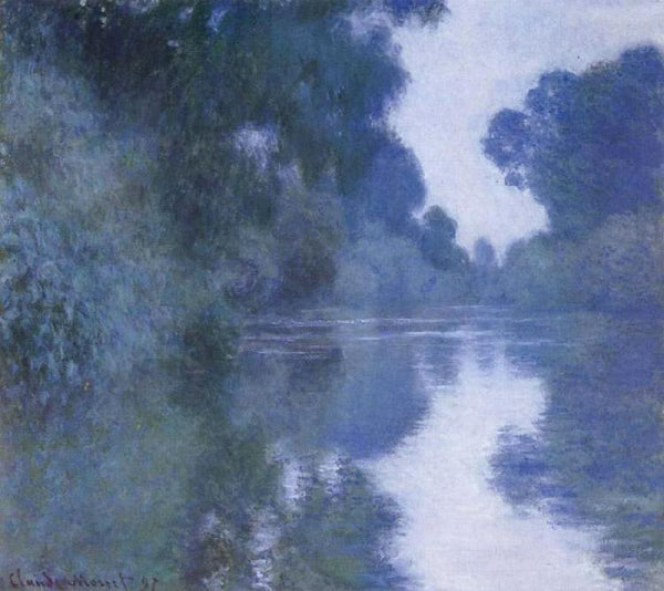 steve art gallery Arm of the Seine near Giverny Claude Monet 60x50cm
