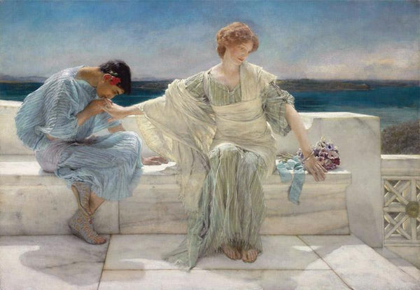 steve art gallery Ask Me No More Sir Lawrence Alma-Tadema 60x40cm