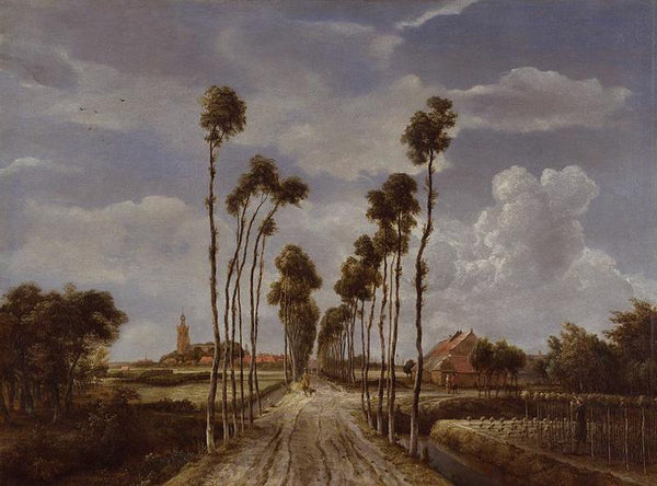 steve art gallery Avenue at Middelharnis Meindert Hobbema 50x40cm