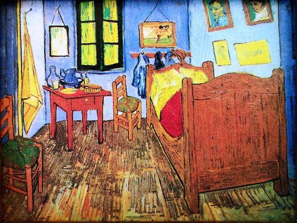 Steve Art Gallery Bed Room In Arles Vincent Van Gogh 7x9 Cm