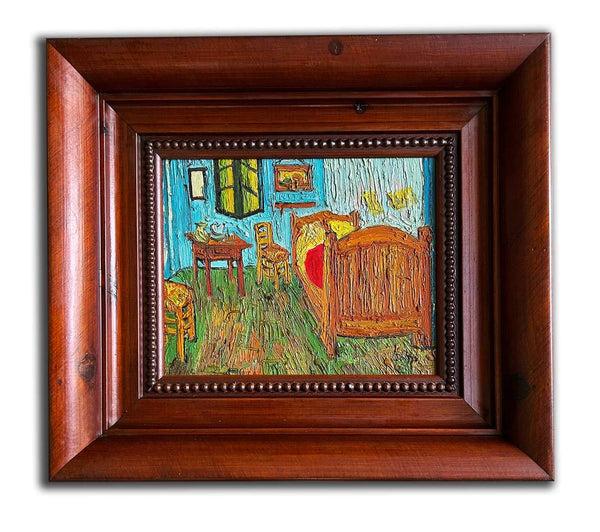 steve art gallery Bedroom in Arles by Vincent van Gogh 36x41 cm eller 14x16 ins
