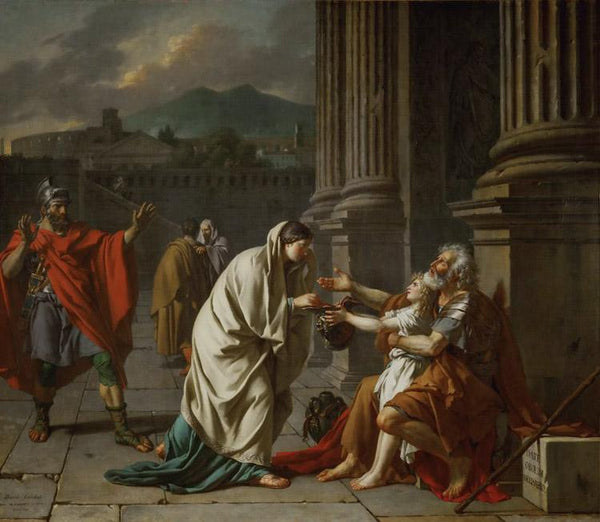 steve art gallery Belisarius Jacques-Louis David 60x50cm