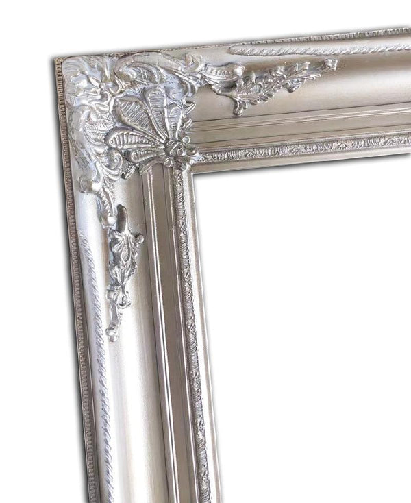 Steve Art Gallery Beveled Mirror In Solid Wood 110x60 Cm