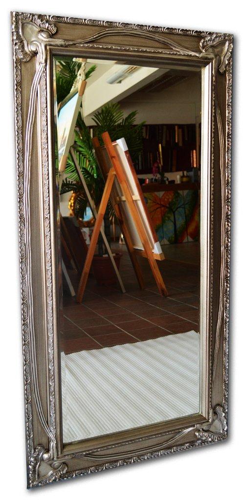 steve art gallery Beveled mirror in solid wood 22x42 ins