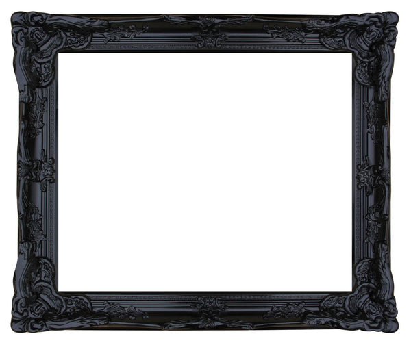 Steve Art Gallery Beveled Mirror In Solid Wood 24x46 Ins