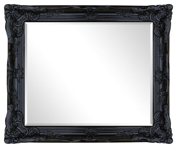 steve art gallery Beveled mirror in solid wood 24x46 ins