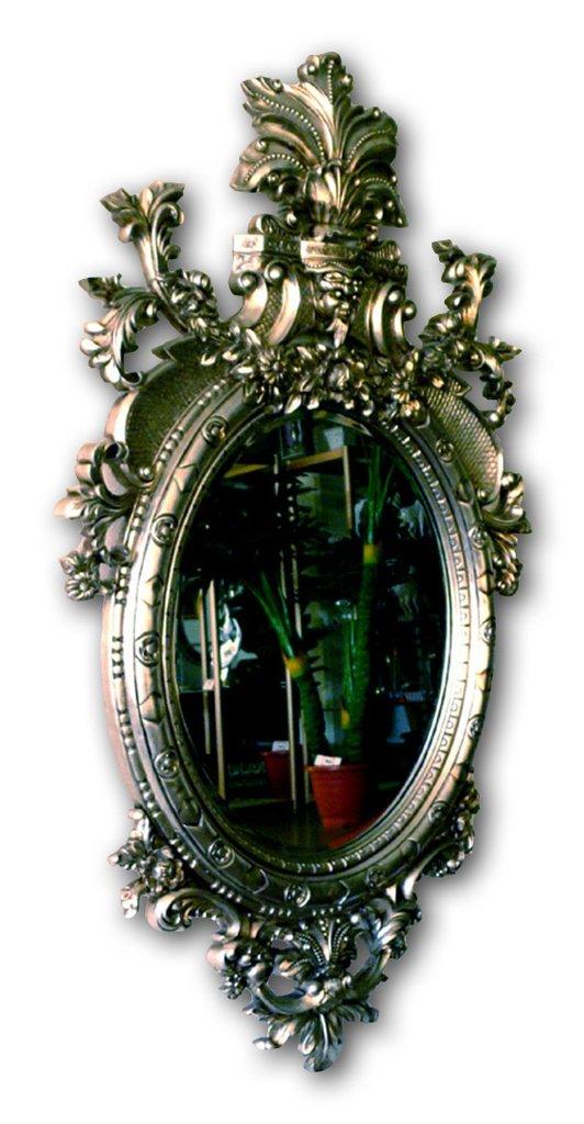 steve art gallery Beveled mirror in solid wood 24x46 ins
