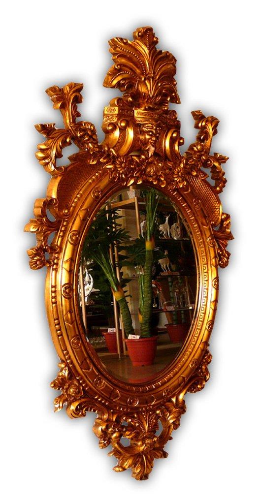 steve art gallery Beveled mirror in solid wood 24x46 ins
